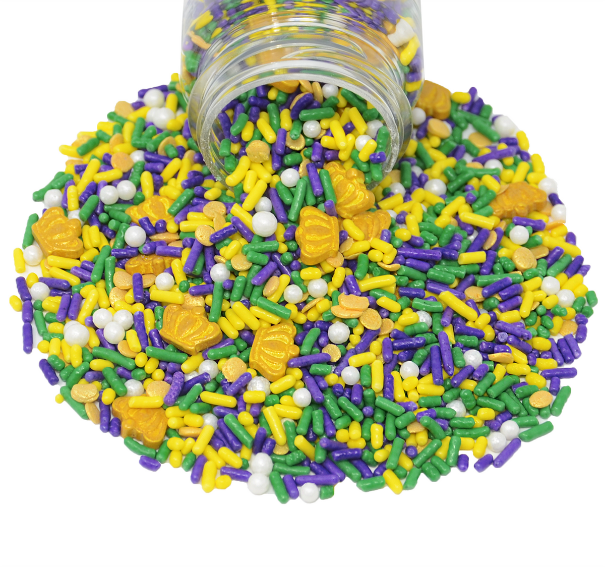 mardi gras sprinkle mix