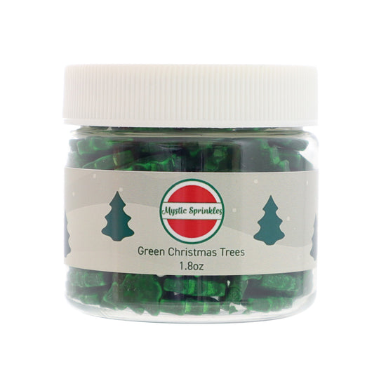 Candy Shapes Green Christmas Trees 1.8oz