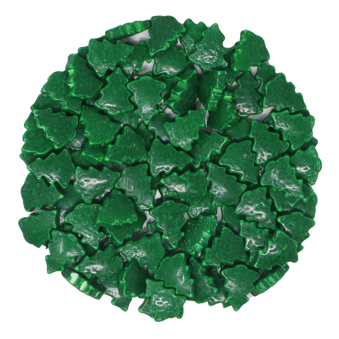 Candy Shapes Green Christmas Trees 1.8oz