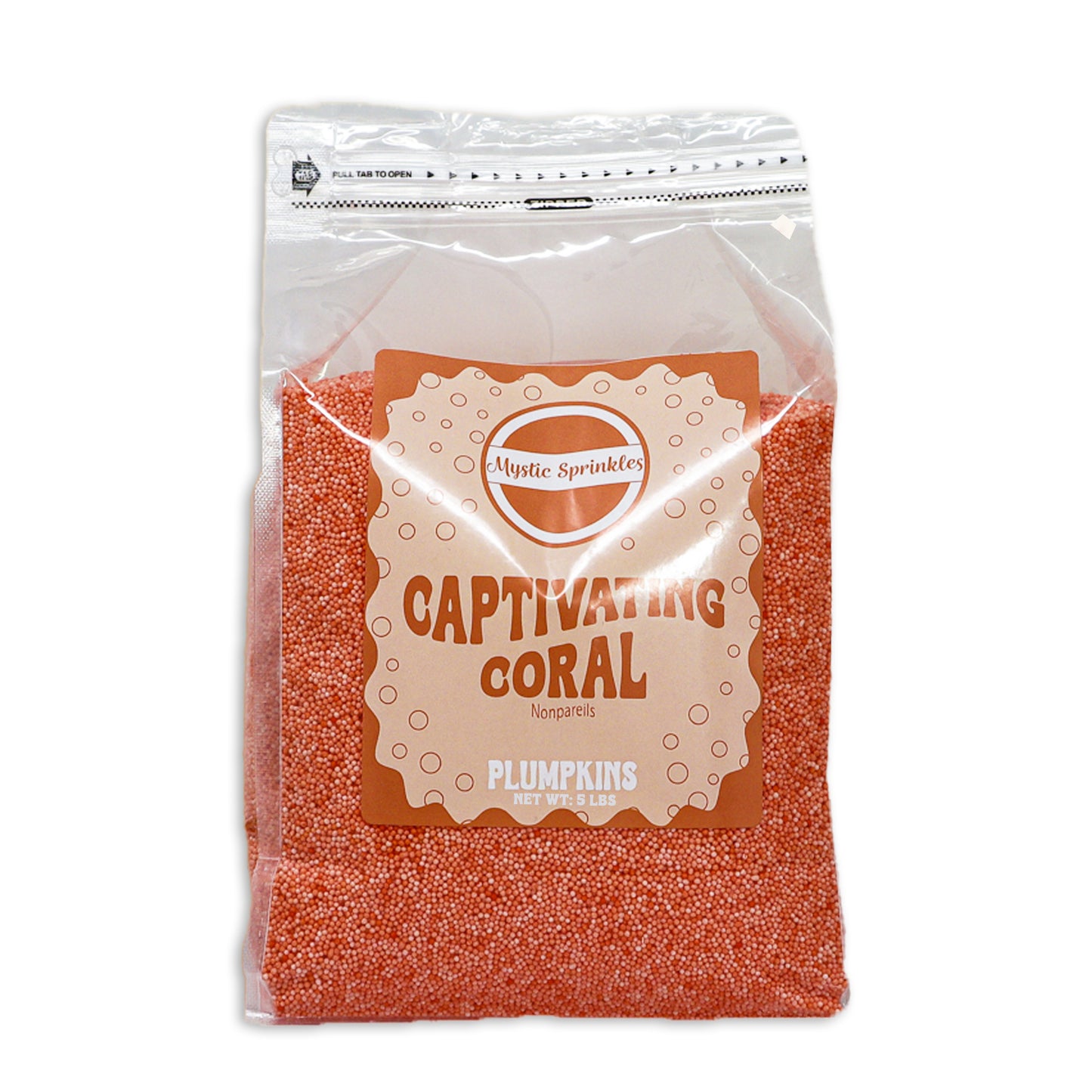 Plumpkins - Captivating Coral Nonpareils 5lbs Bulk Bag