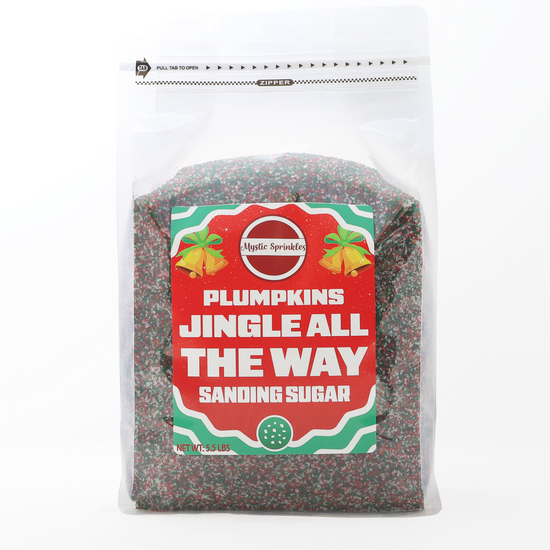 Christmas Plumpkins - Jingle All the Way Sanding Sugar 5.5lb Bulk Bag