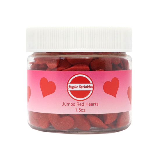 Candy Shapes Jumbo Red Hearts 1.5oz