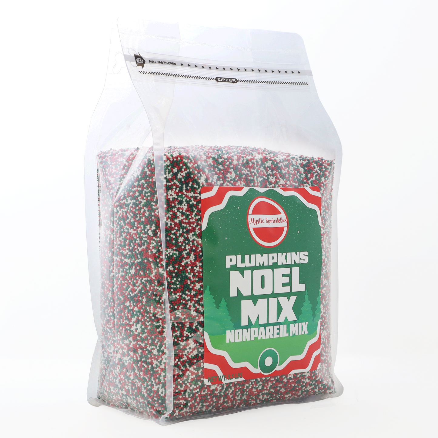 Christmas Plumpkins - Noel Mix Nonpareils 5.5lb Bulk Bag