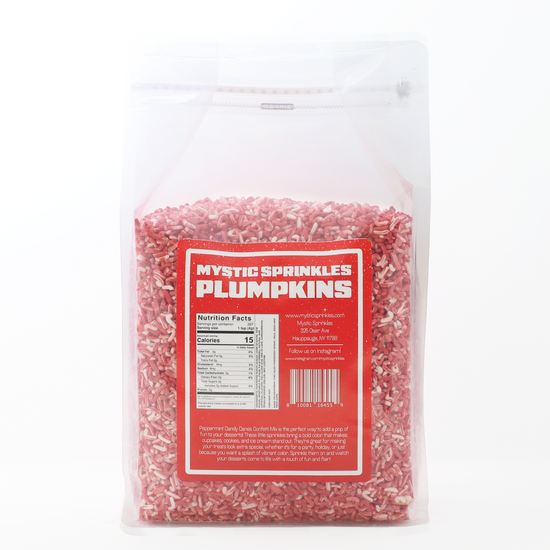 Christmas Plumpkins - Peppermint Candy Canes Confetti 3.5lb Bulk Bag