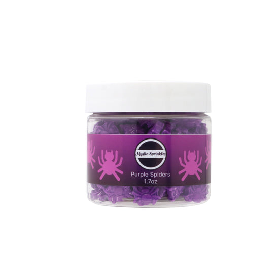 Candy Shapes Purple Spiders 1.7oz