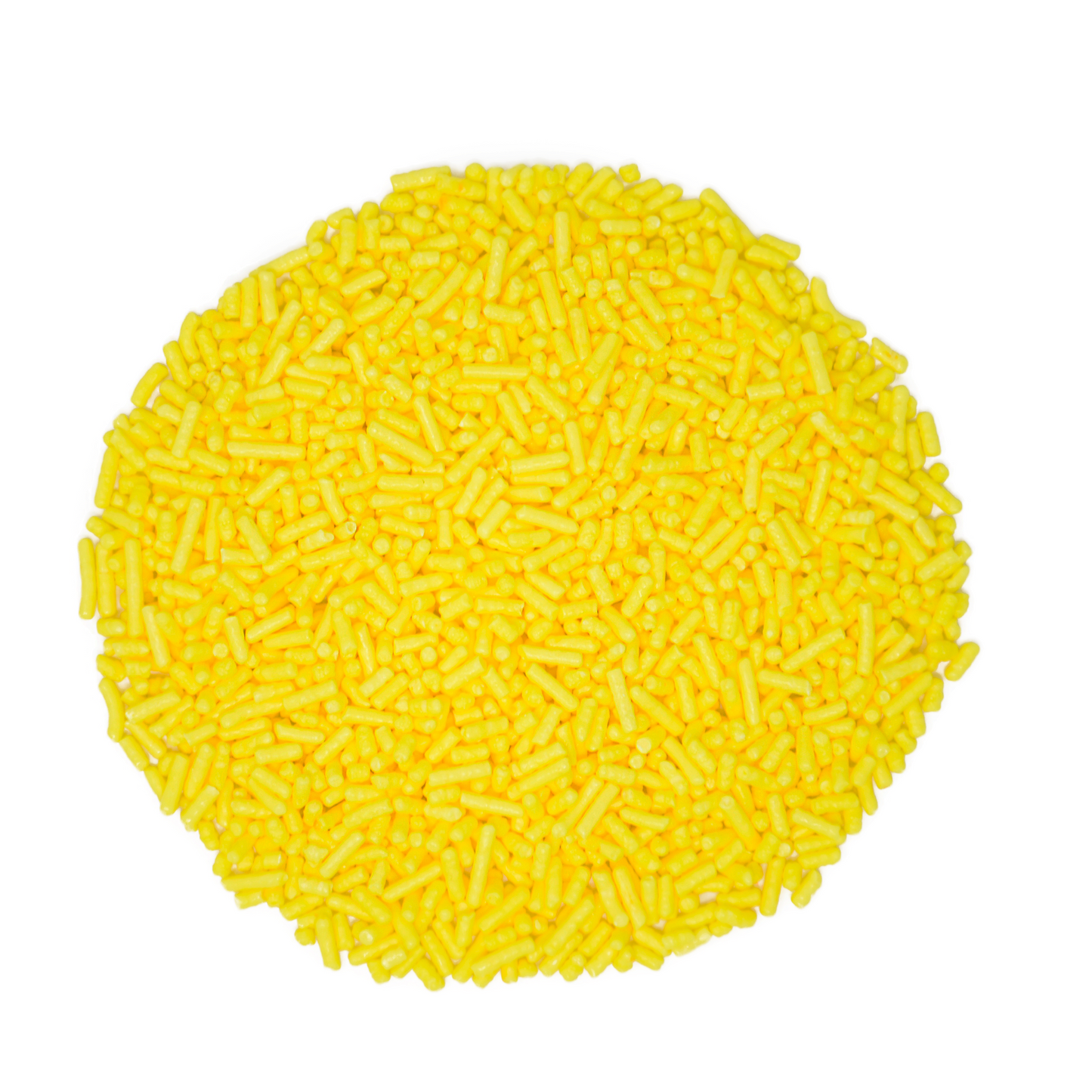 Plumpkins - Yummy Yellow Jimmies 4.2lbs Bulk Bag