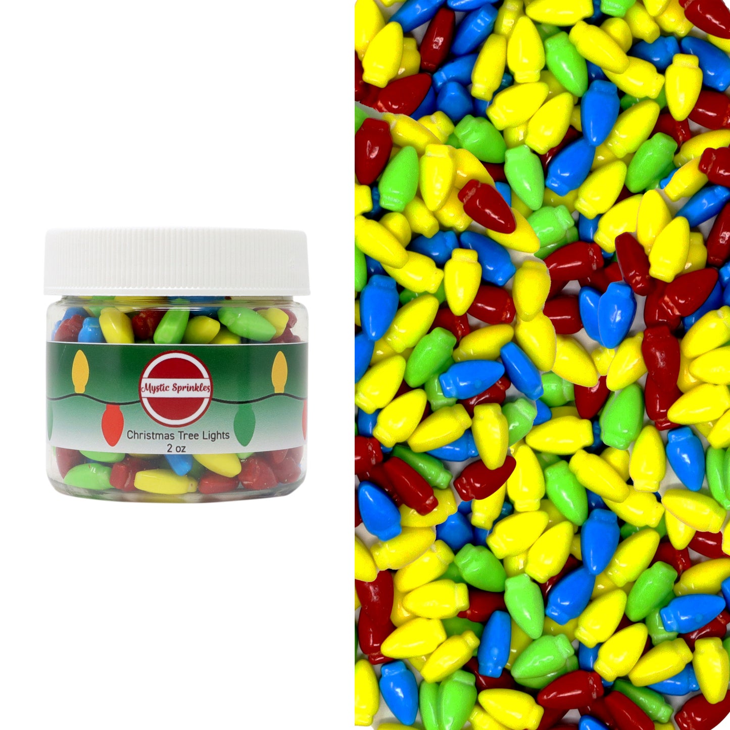 Candy Shapes Christmas Lights 2oz