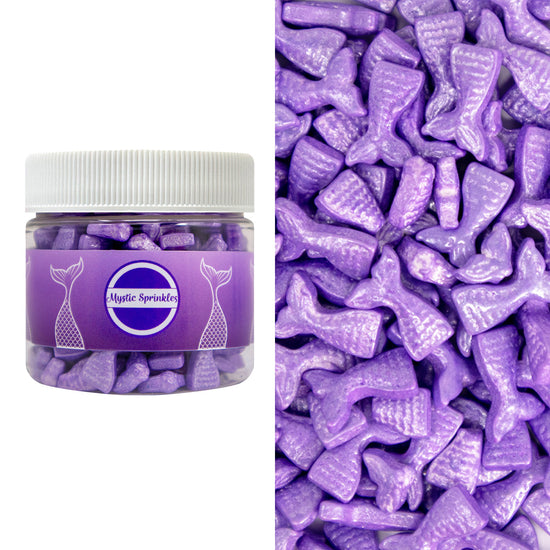 Candy Shapes Purple Mermaid Tails 1.8oz