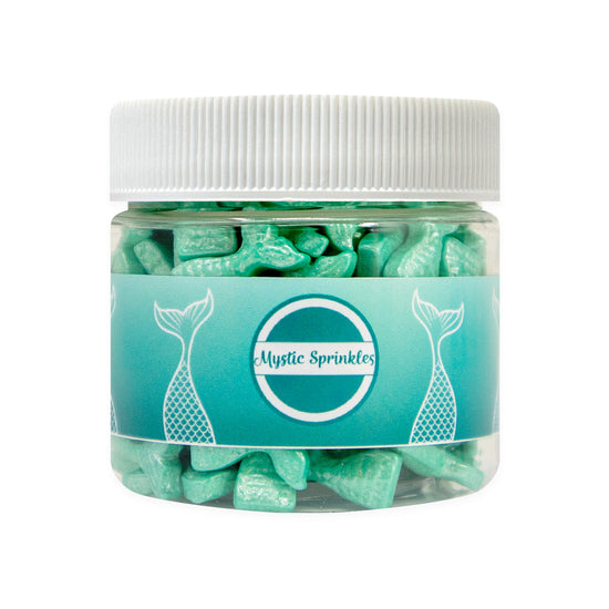 Candy Shapes Teal Mermaid Tails 1.8oz