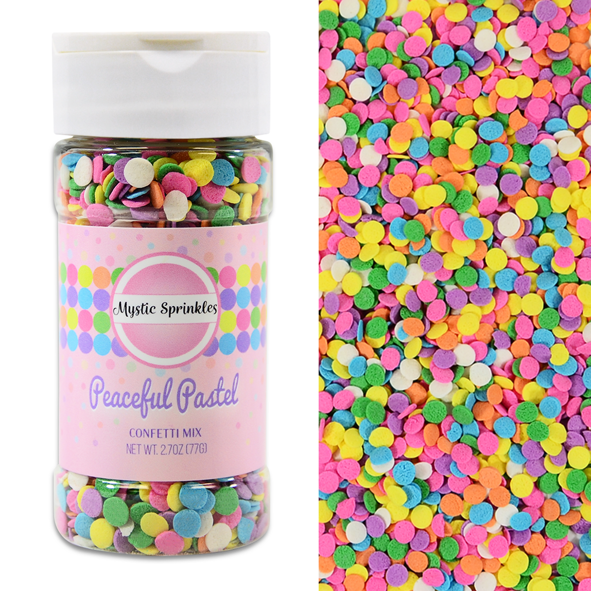 Pastel Candy Hearts - 2.6 oz